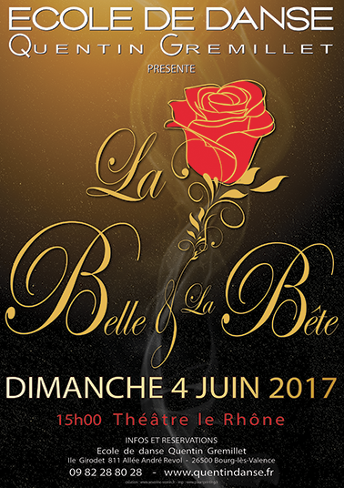 Illustration de "La Belle et la Bête", représentant la beauté et la bête dans un cadre enchanteur et romantique.