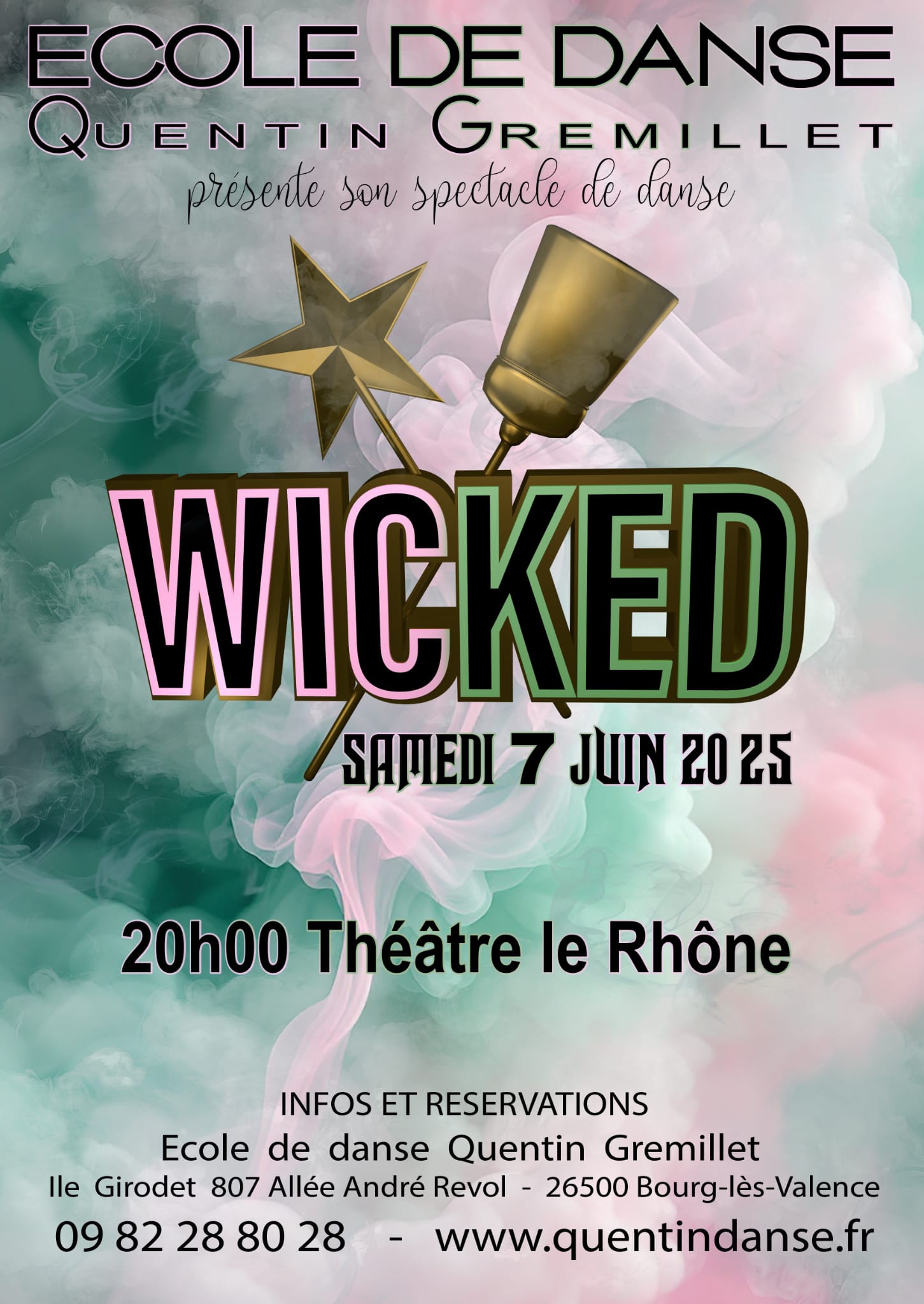Wicked, Spectacle de danse adultes, cours de danse | Ecole de danse Quentin Gremillet, Valence, Bourg les Valence